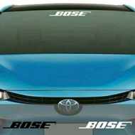 Stiker Bose kaca mobil depan Cutting Sticker Bose