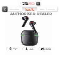 Havit TW929 Gaming TWS True Wireless Stereo Bluetooth Earbuds (Black) Low Latency