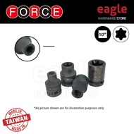 Force 446 1/2" Star Impact Socket ( E10 ~ E24 )