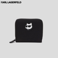 Karl Lagerfeld - K/IKONIK NYLON DOUBLE POUCH กระเป๋าใส่บัตร / กระเป๋าสตางค์