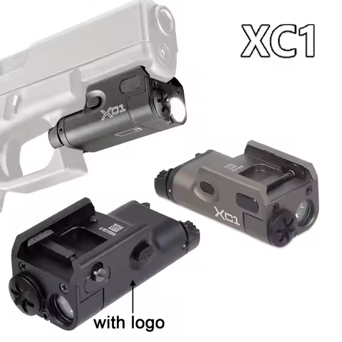 Surefir XC1 XC-1 Ultra-Compact LED Pistol Light for 1911 P320 Glock17 18C 19 22 Hunting Weapon Scout
