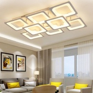 Modern Ceiling Lights - Living Room Decoration, Dining Room - 8-Point Rectangular Led Lights