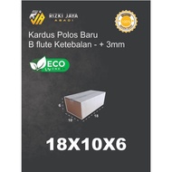 CARDBOARD 18X10X6 CARDBOARD BOX POLOS
