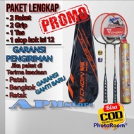 PAKET KOMPLIT| RAKET RAKET BADMINTON RAKET ASLI MURAH ISI 2 KUAT MURAH RAKET BADMINTON MURAH RAKET B