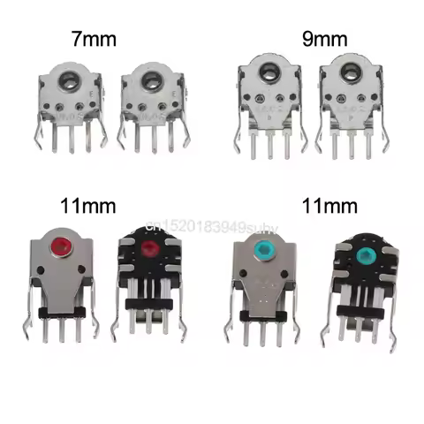 2Pcs Original ALPS Mouse Encoder Mouse Decoder 7mm 9mm 11mm Highly Accurate for RAW G403 G603 G703 R