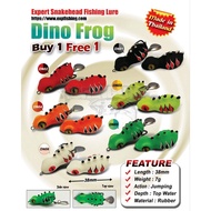 EXP DINO FROG 1+1 38MM #DN01-DN06