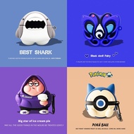 For UGREEN HiTune H5 Case Cartoon Shark Oreo UGREEN HiTune H5 Transparent Soft Case Cute Patrick Sta