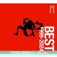 [預訂-4月尾到貨] 動畫「ONE PIECE」25周年紀念 主題曲精選輯《ONE PIECE 25th Anniversary BEST 1999-2024》＜初回限定豪華版(4CD＋Blu-ray