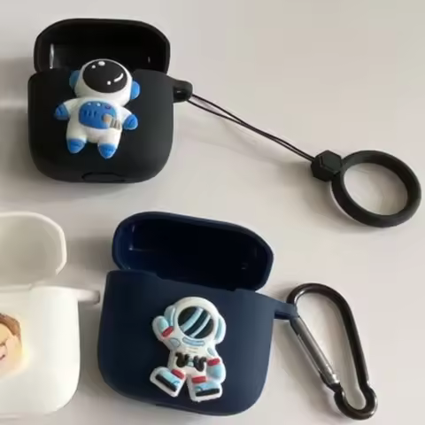 Earphone Protect Cover For JBL W300TWS /WAVE FLEX 2 /QUANTUM /C260 Case Silicone Shockproof cartoon 