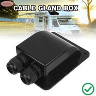 XUESHAN Double/Single Ports Camper. Motorhome Durable RV Roof Cable Box