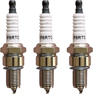 Pack of 3 F6rtc Spark Plug Lawn Mower, Spark Plug Spark Plugs Small Engines Tractor Replace Ignition