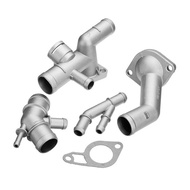 4 unit Kit Penyejuk Enjin Flange dengan Penyambung Aksesori Kit Peningkatan Penggantian untuk 337 1.