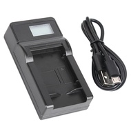 LCD Battery Charger For Panasonic Lumix DMC LX10 LX15 GM1 GM5 GF7 GF8, DC GF9 GF10 GX800 GX850 GX880