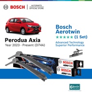 Bosch Aerotwin Retrofit U Hook Wiper Set for Perodua Axia D74A  (21"/14")