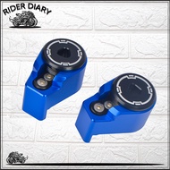 น็อตโช๊คหลัง ฝาครอบน็อตโช็คหลัง RACING POWER FORZA350 FORZA300 YAMAHA XMAX300 AEROX155 ADV150 X-ADV