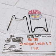 Headlight button wire L2G L2S YB100 RS RX100 CB100 GL100 Round Reflector Clip Button Limited Item Ra