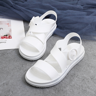 Harga Grosir - Sandal Wanita / Sandal Polos Wanita / Bahan Jelly Sol Karet / Sandal Murah Impor