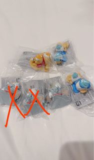 迪士尼扭蛋 日本 唐老鴨 小熊維尼 小飛象 Donald Duck Pooh Dumbo