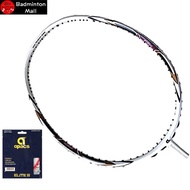 Apacs Stern 18【Install with String】Apacs Elite III (Original) Badminton Racket -White(1pcs)