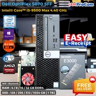 คอมพิวเตอร์ แบรนด์ Dell i5 Gen 9 การ์ดจอแยก AMD 2GB เครื่องสวยแรงๆ งานกราฟฟิค เล่นเกมส์ ต่อ WIFI+Blu