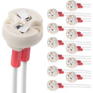 MR16 Holder GU5.3 Lampholder Ceramic Base Socket Bulb Holder Wire Connector