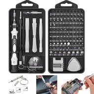 專業 115 合 1 精密螺絲刀套裝螺絲刀批頭套裝維修工具套裝 lfmckp Professional 115 in 1 Precision Screwdriver Set Screwdriver B