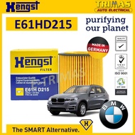 HENGST Oil Filter BMW X5 F15 F85 Engine N20 N55 2013-2018 Penapis Minyak Enjin E61H D215 11 42 7 566