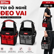 Top Tool Shoulder Bag TDN-19 Top Tool Oxford Fabric 1680D, Multi-compartment Shoulder Electrician To