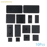 Onemetertop 10Pcs 2020 3030 3060 4040 4080 4545 Plastic End Cap Cover Plate For EU Aluminum Profile 