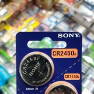 ถ่าน Sony CR2450 Lithium 3V จำนวน 1ก้อน ของใหม่ ของแท้