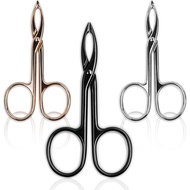 Tweezers for Women Facial hair 3 Pieces Eyebrow Tweezers,Scissor Tweezer for Remover Facial Hair Eye