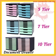 Plastic Tray | Document Drawer TRAY STORAGES | Plastic Drawer | Laci Dokumen | 5 Tiers 7 Tiers 10 Ti