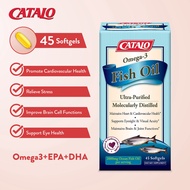 CATALO Omega-3 Deep Sea Fish Oil 45 Softgels