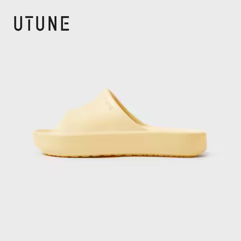 UTUNE Women's Comfortable Lightweight EVA Bathroom Slippers, Men's Anti-Slip Home Shoes, Ergonomical