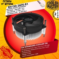 Cooler Master Standard Cooler i30 /CPU Fan Cooler/ Support Socket Intel LGA 1156/1155/1151/1150/1200