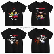 99 NIGHT IN FOREST CHILDREN'S T-SHIRT 99 NIGHT IN FOREST BLACK CHILDREN'S T-SHIRT