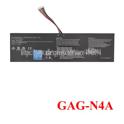 GAG-N4A Laptop Battery For Gigabyte Aero 15 OLED XD 15 RP75 16 RP86 17 HDR YD 17 XE4 16 YE5 15G KC 1