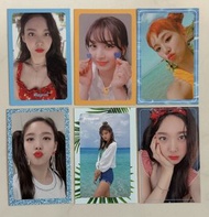 TWICE Summer Nights 專輯小卡 Jeongyeon Jihyo Nayeon Chaeyoung