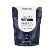 Baja Gold Signature Mineral Sea Salt - Natural Grain Crystal (454g)/ Fine Grind (454g)