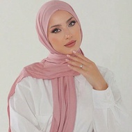 J75 Malaysia Gauze Mercerized Cotton Cover Headscarf Ethnic Headscarf Wholesale