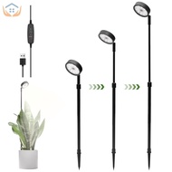 Height Adjustable Grow Lamp Full Spectrum Grow Light with 3/9/12H Timer Efficient LED Growing Light 