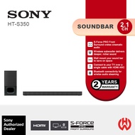 SONY 2.1CH SOUNDBAR WITH POWERFUL WIRELESS SUBWOOFER AND BLUETOOTH SPEAKER HT-S350
