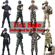 💥Ready Stock Army Costume Kids Tentera Malaysia Kostum Baju Askar Budak (Local) Lambang Malaysia Cos