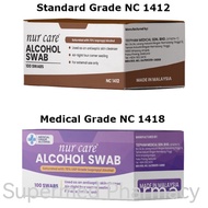 Alcohol Swab 100 Swab (70% Isopropyl Alcohol Swab)