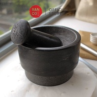SWITZERLAND DLSTN Black Marble Mortar and Pestle AD420