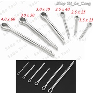 Split latch, lock, safety hole, galvanized screw nut bolt D1.5 D2.5 D3.0 D4.0 D3 D4 4mm 5mm 6mm 8mm 