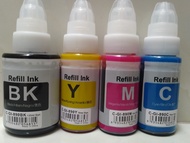 Mực in Canon G3000 - bộ 4 chai đen xanh đỏ vàng