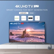 TV LED TCL 43 INCH SMART 43A8 ULTRA HD 4K ANDROID 9.0 GARANSI RESMI
