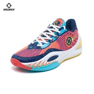 Rigorer ออสติน Reaves AR1รองเท้ากีฬารองเท้าบาสเก็ตบอลผู้ชาย "YEAR OF THE DRAGON" Anti-Slip รองเท้าผ้
