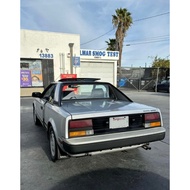 Rear windscreen with rubber, toyota MR2 AW10/AW11 1985-1989. Original japan